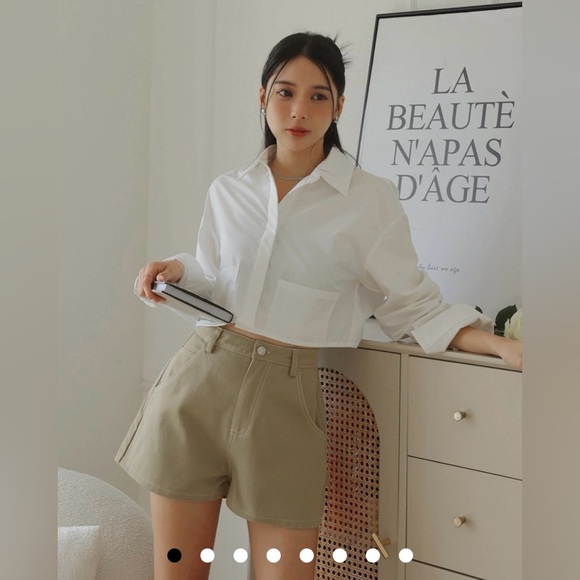 NEW! AIR SPACE Stitched Heavyweight Jeans Denim Shorts - Picture 2 of 4